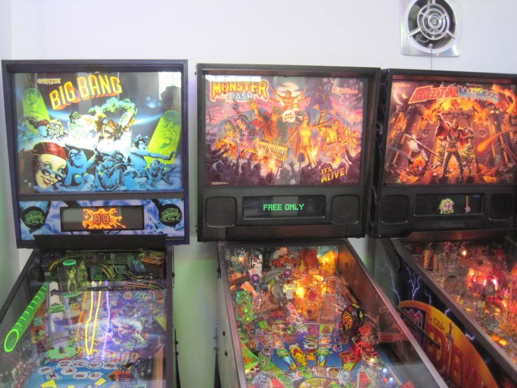 Vintage Flipper World (Ann Arbor Pinball Museum) Digital Pinball Fans